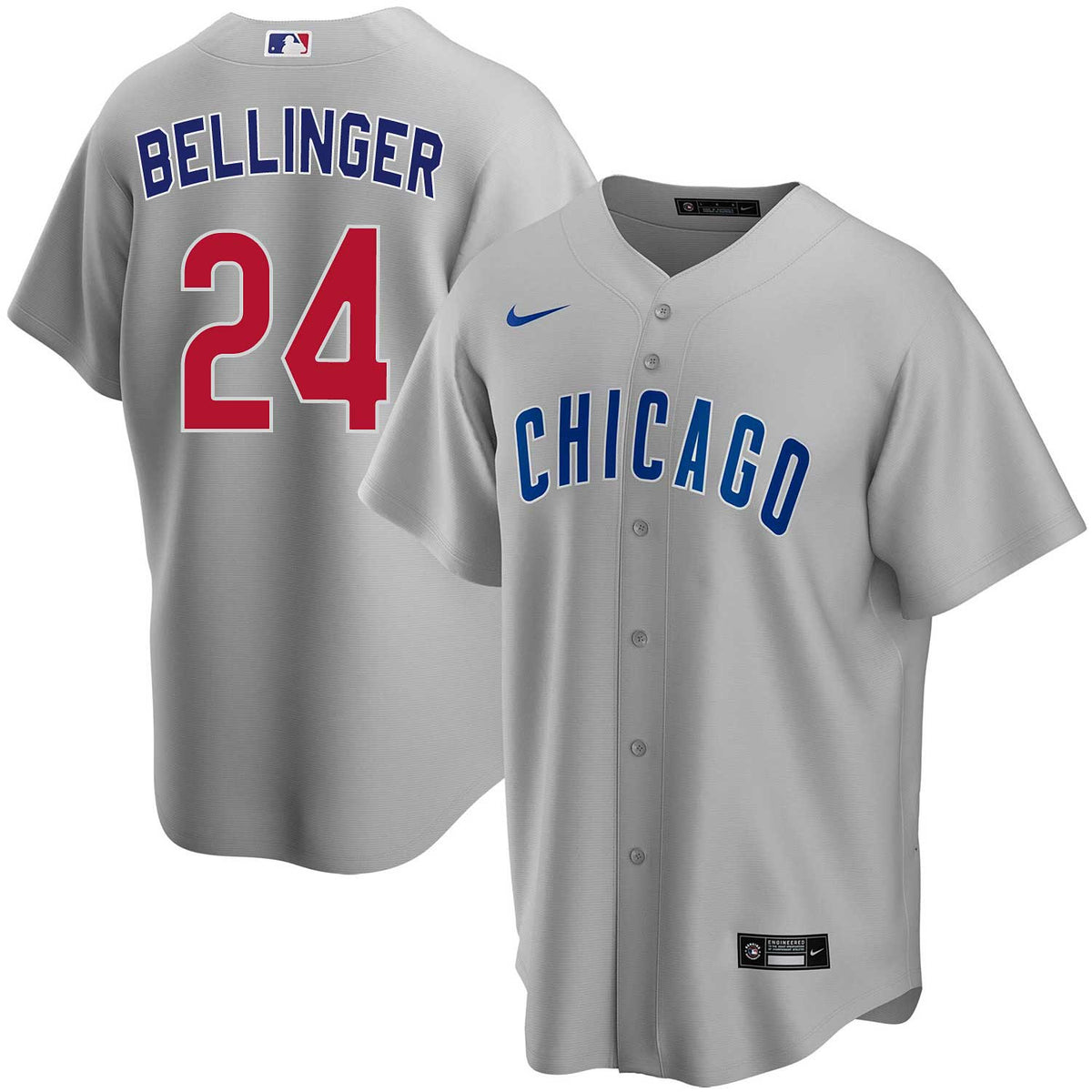 Men's Nike Cody Bellinger Royal Chicago Cubs Name & Number T-Shirt