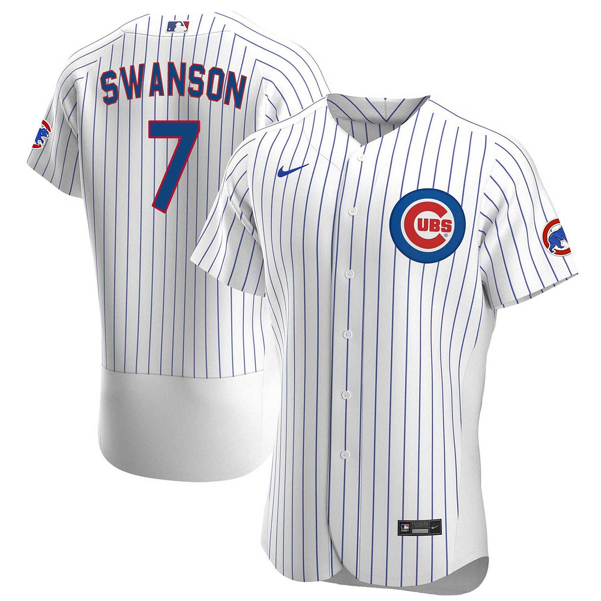 Dansby Swanson Chicago Cubs Autographed White Nike Authentic Jersey -  Autographed MLB Jerseys at 's Sports Collectibles Store
