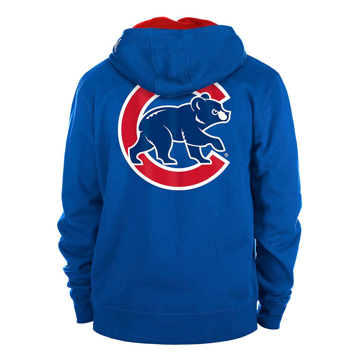 Chicago Cubs Walking Bear Bi-Blend Established Hooded Sweatshirt Small