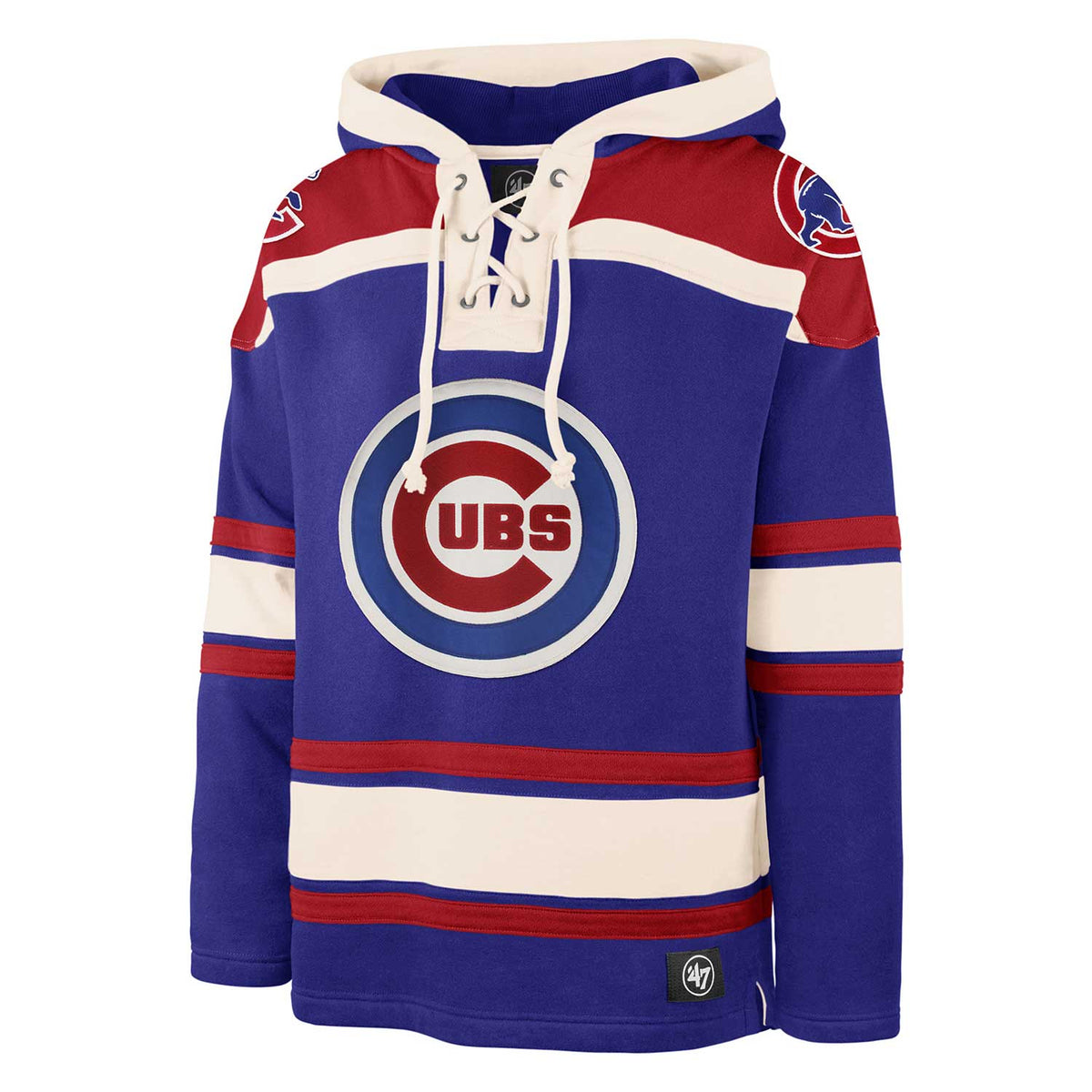 Chicago Cubs Royal Bullseye Hooded Sweatshirt – Wrigleyville Sports