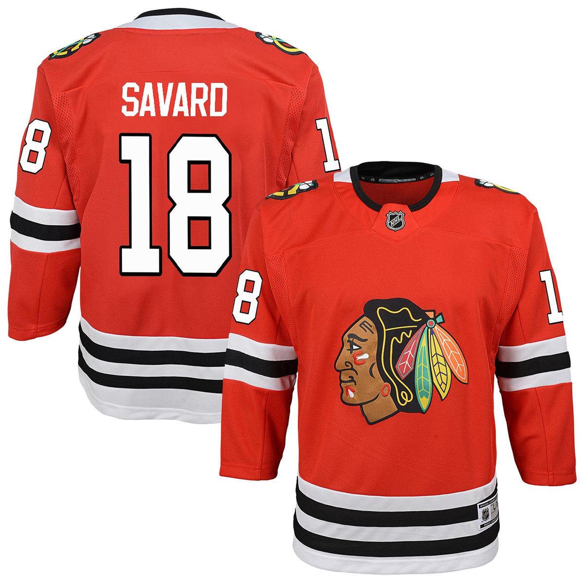 Denis Savard Signed Chicago Red Hockey Jersey (JSA) — RSA