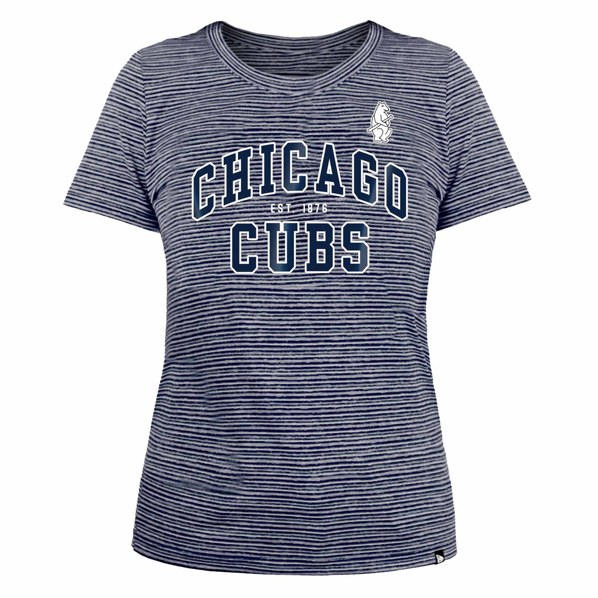 Chicago Cubs 1914 Pinstripe Crew Ringer T-Shirt – Wrigleyville Sports