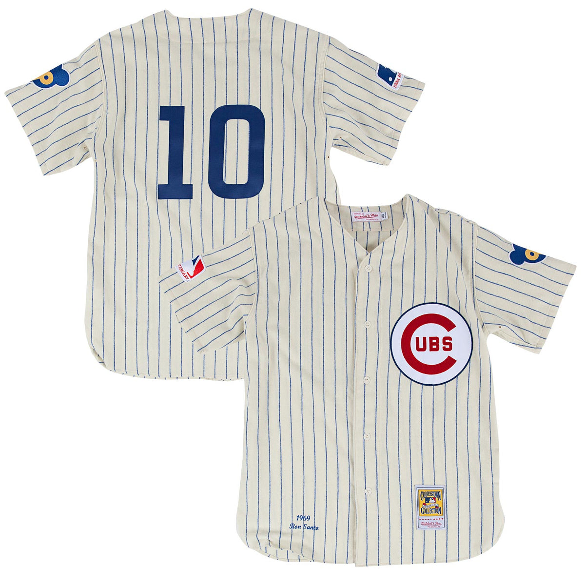 Chicago Cubs Ron Santo Nike Home Replica Jersey With Authentic Letteri –  Wrigleyville Sports