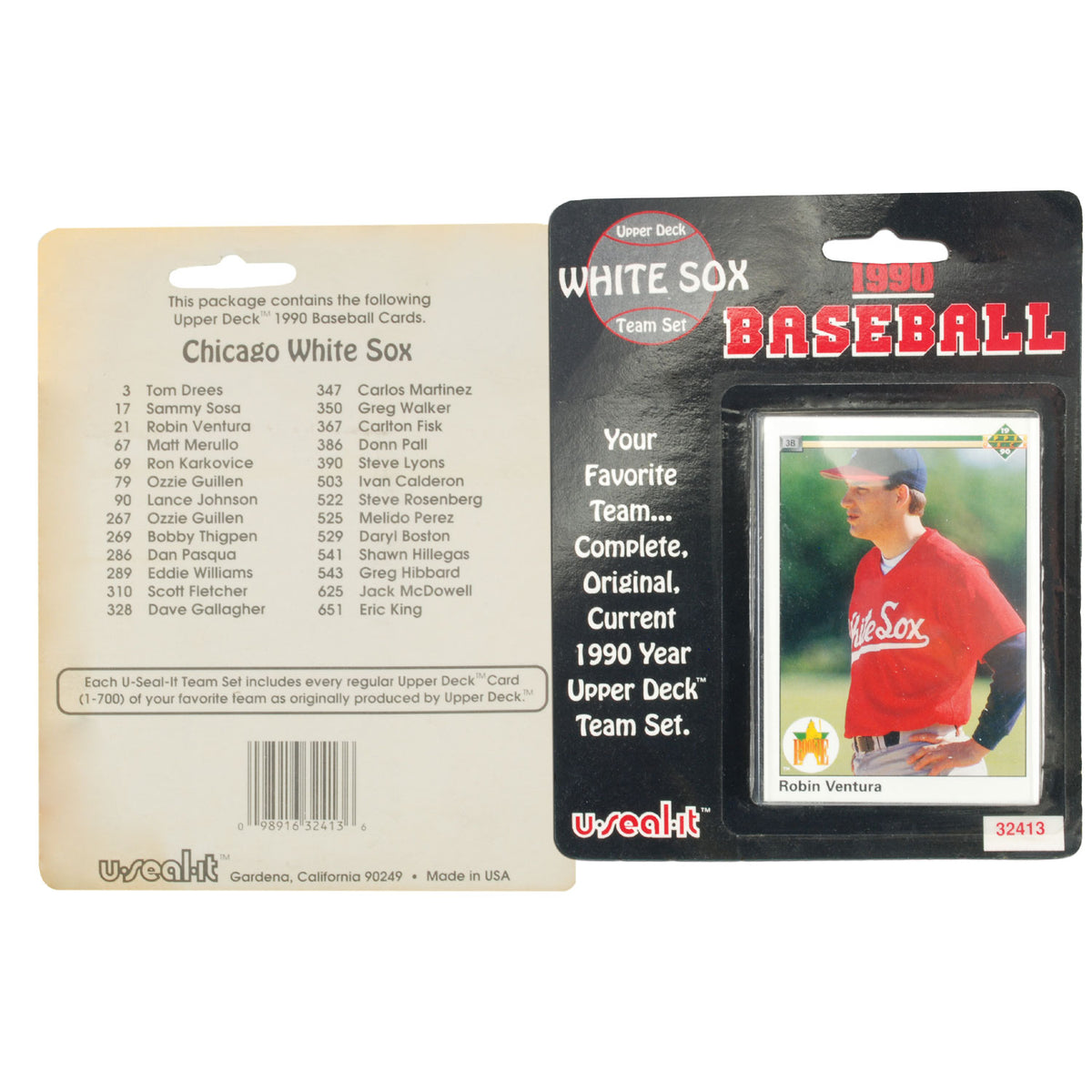  2007 Upper Deck (1-1020) - CHICAGO WHITE SOX Team Set