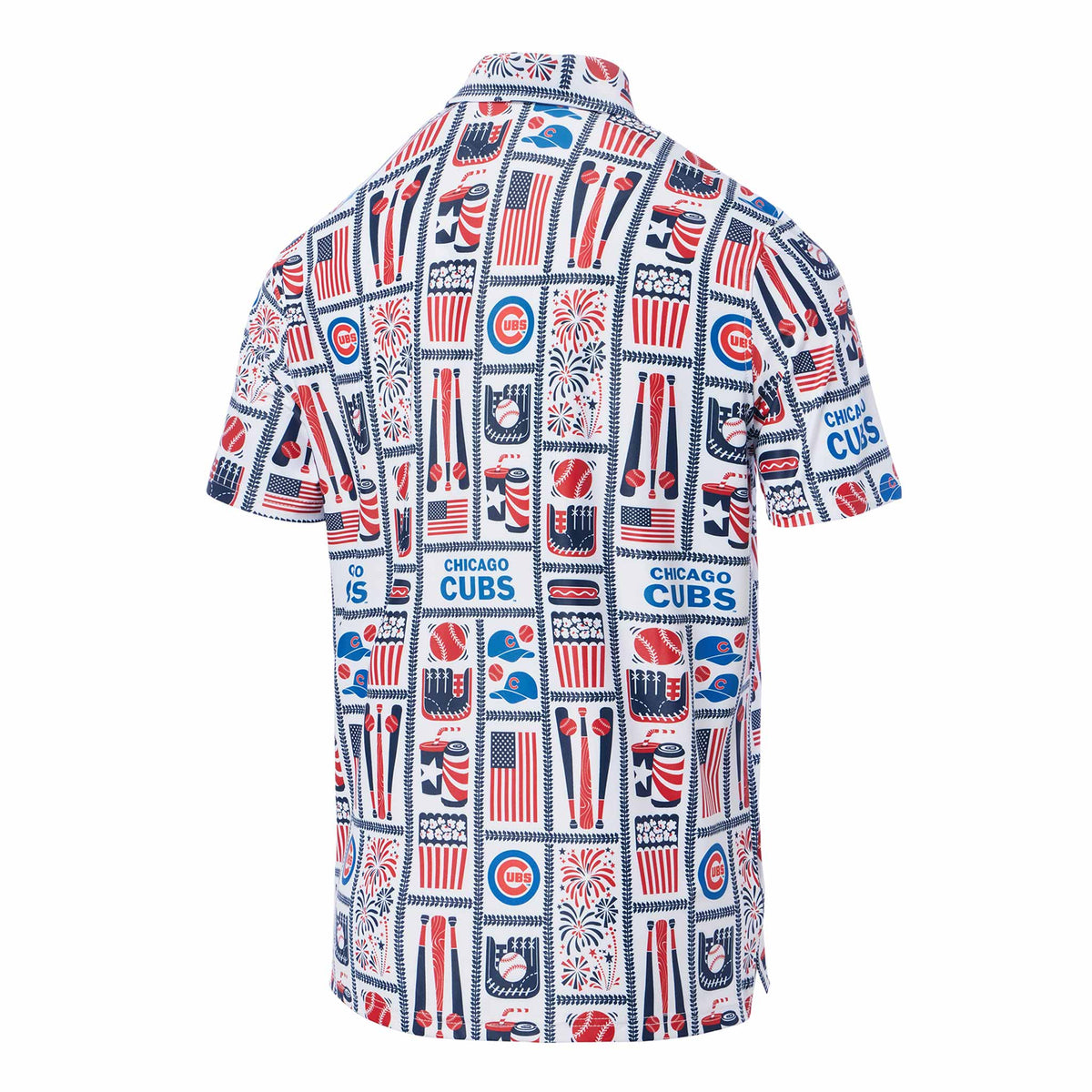 Chicago Cubs Reyn Spooner Americana Hawaiian Performance Polo ...