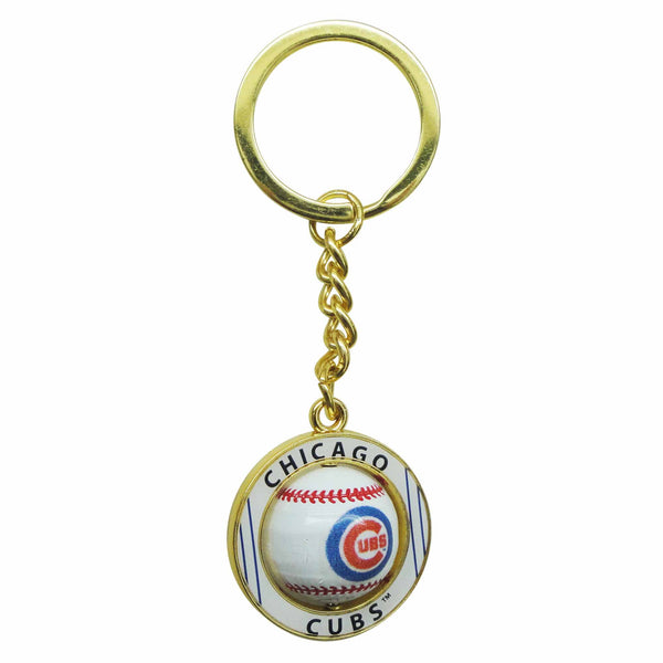 Chicago Cubs Ball Spinner Keychain
