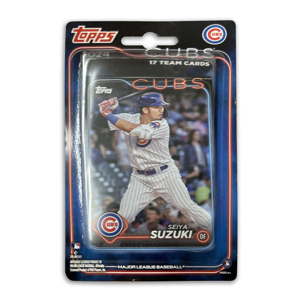 Chicago Cubs Topps 2024 Team Baseball Card Set