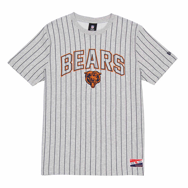 Chicago Bears Grey Striped T Shirt