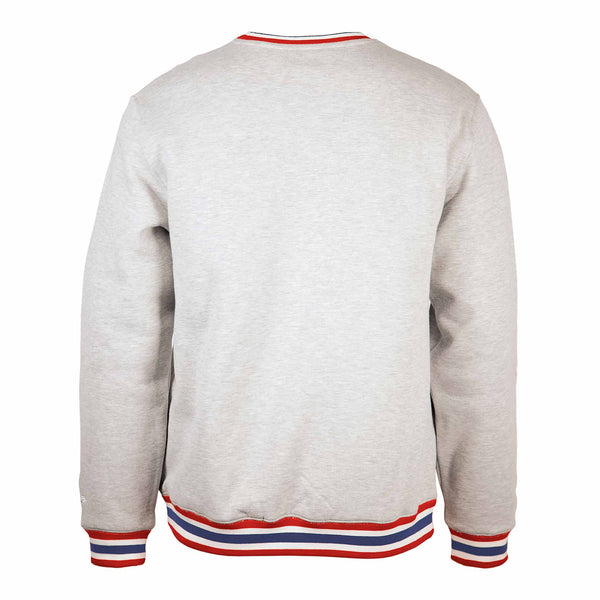 Chicago Cubs Bullseye Grey Crewneck Sweatshirt