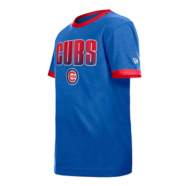 Chicago Cubs Youth Bullseye Ringer T Shirt