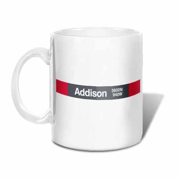 Addison Street L Stop Coffee Mug