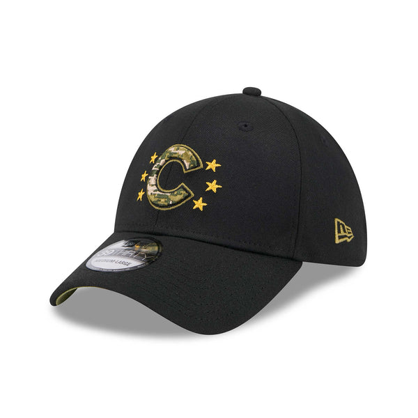 Chicago Cubs 2024 Armed Forces Day 39THIRTY Stretch Fit Cap