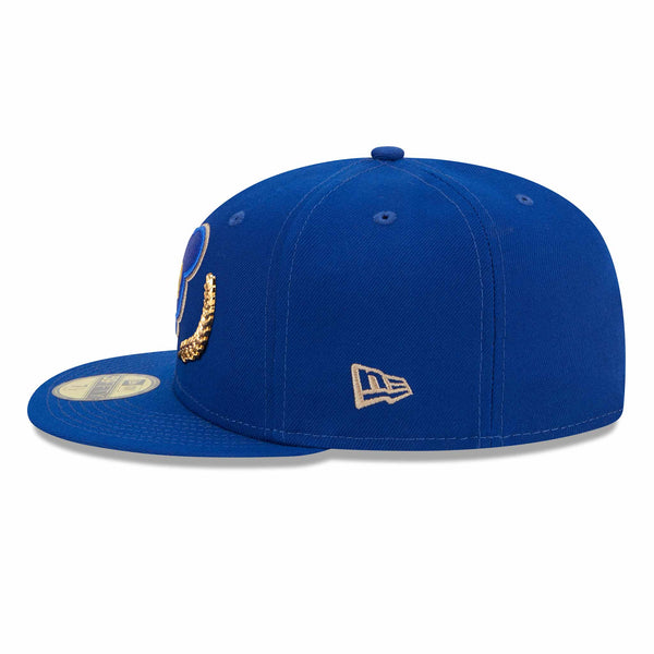 Chicago Cubs Gold Leaf 69 Bear 59FIFTY Fitted Cap