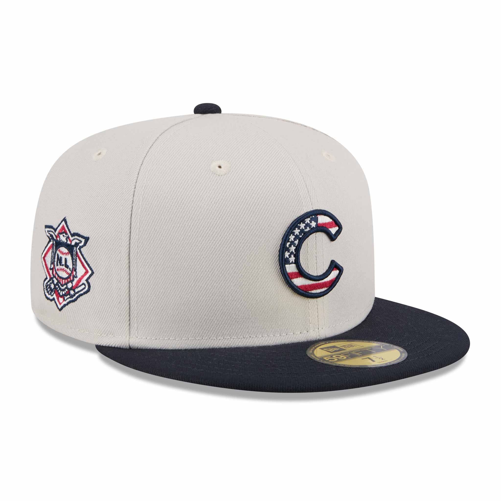 Chicago Cubs 2024 Fourth Of July 59FIFTY Fitted Cap Wrigleyville Sports