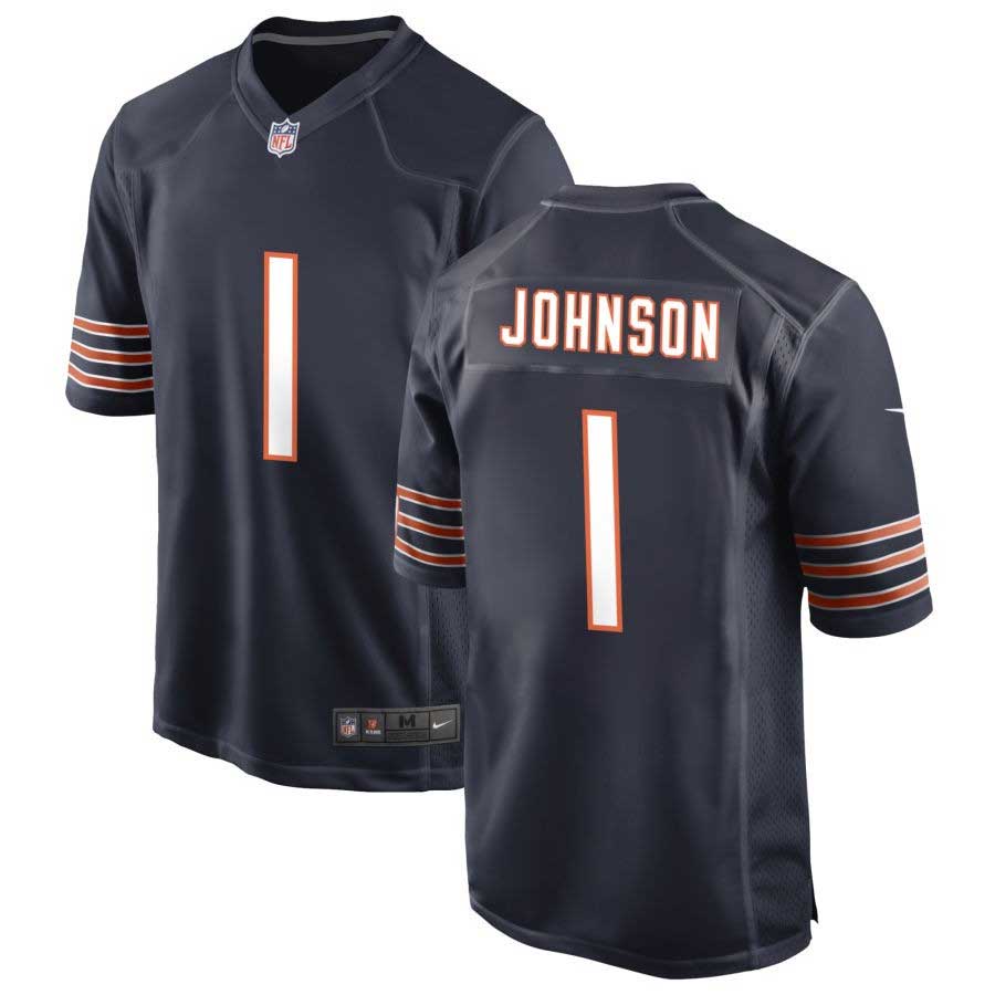 Jaylon Johnson Chicago Bears Home Game Jersey Wrigleyville Sports