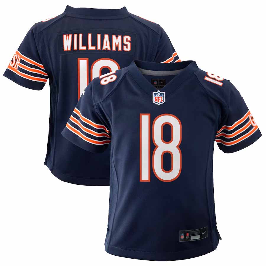 Chicago Bears Caleb Williams Youth Nike Home Game Replica Jersey ...