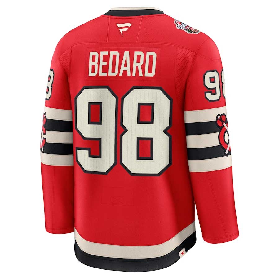 Chicago Blackhawks 2025 Connor Bedard Winter Classic Premium Jersey Wrigleyville Sports