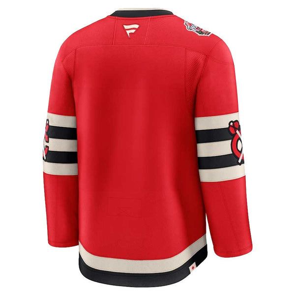 Men s Fanatics Red Chicago Blackhawks 2025 NHL Winter Classic Premium Jersey