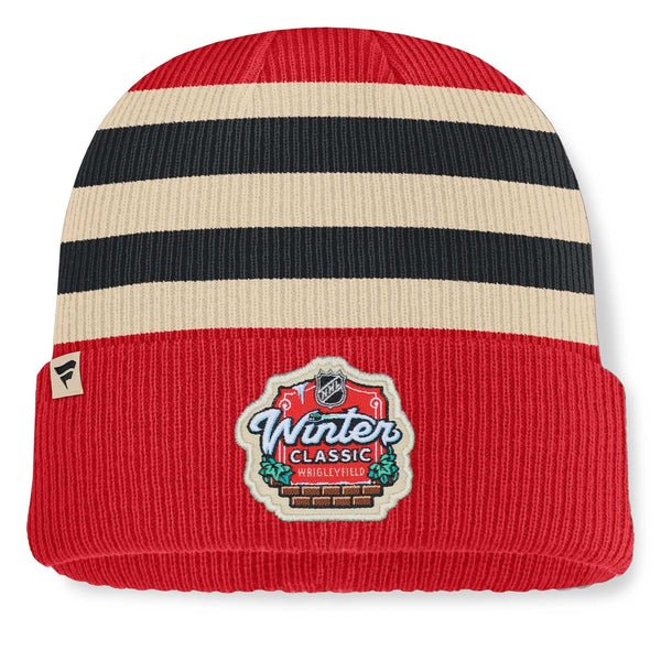 Chicago Blackhawks 2025 Winter Classic Knit Cuff Hat