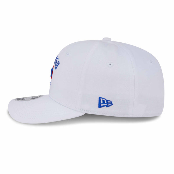 Chicago Cubs 1984 Bear White 9SEVENTY Stretch Snap Adjustable Cap