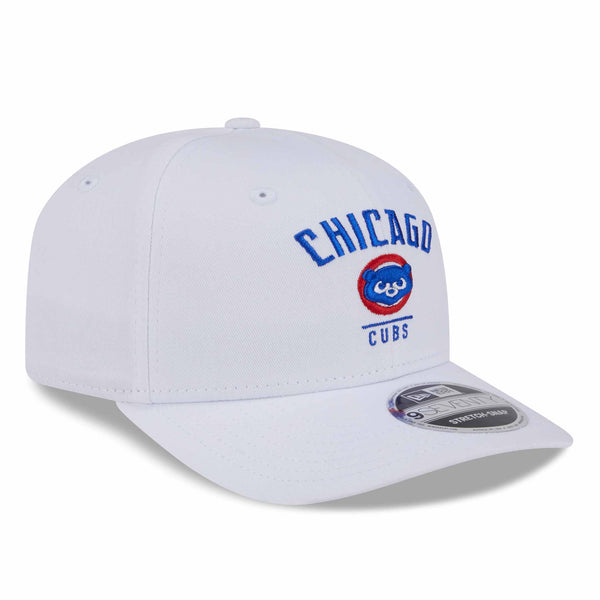 Chicago Cubs 1984 Bear White 9SEVENTY Stretch Snap Adjustable Cap