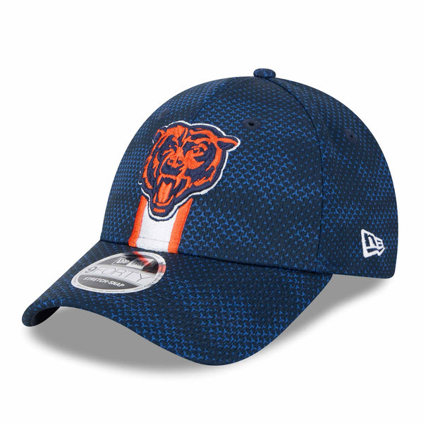 Chicago Bears New Era Sideline 9FORTY Bear Face Stretch Snap Adjustable Cap