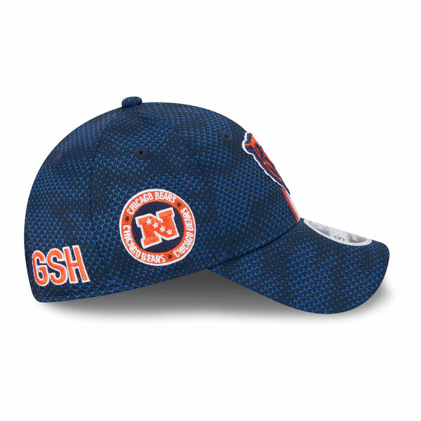 Chicago Bears New Era Sideline 9FORTY Bear Face Stretch Snap Adjustable Cap