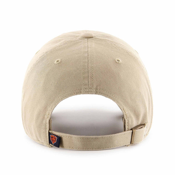 Chicago Bears 47 Brand Khaki Bear Face Clean Up Adjustable Cap