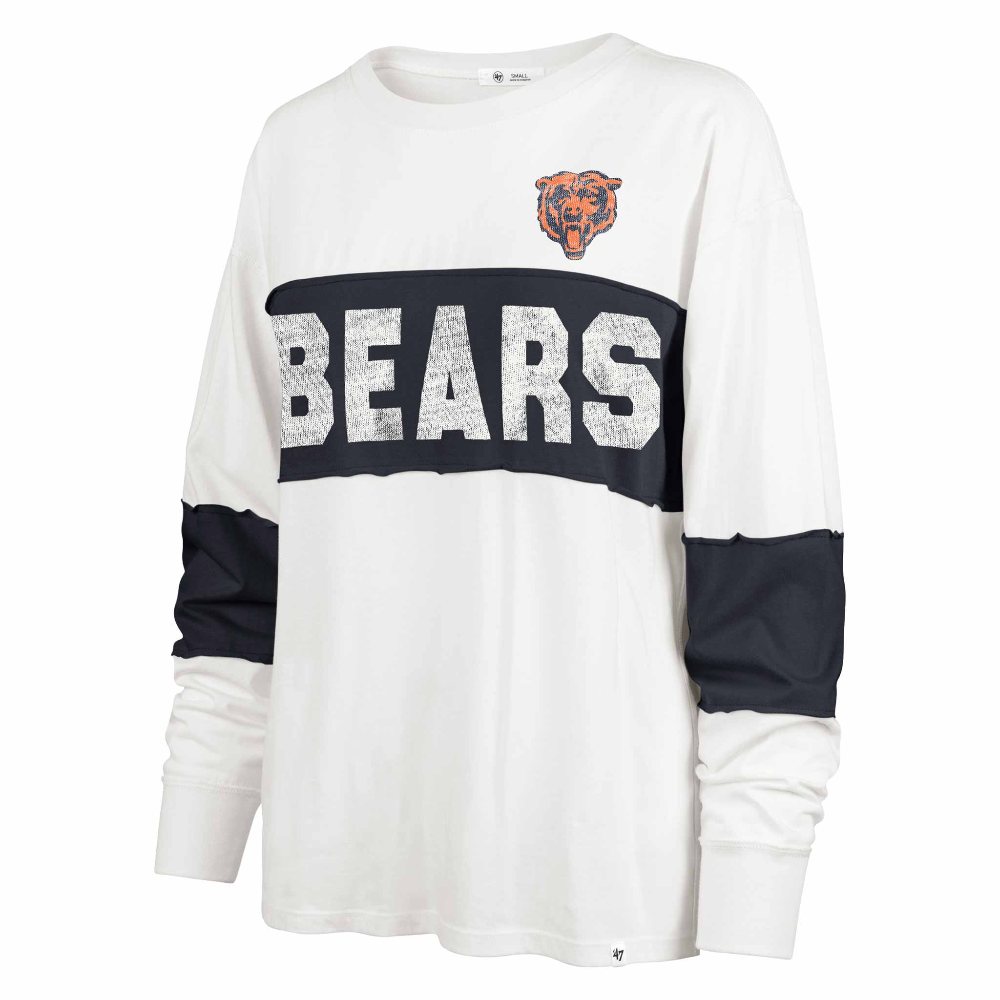 Chicago Bears 47 Brand Women s Sandstone Clubhouse Pride Taylor Longsl Wrigleyville Sports