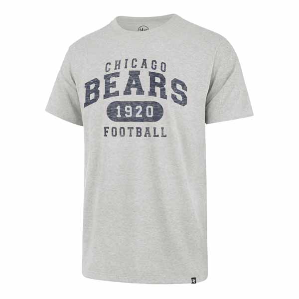 Chicago Bears 47 Brand Grey Model Arch Franklin T Shirt