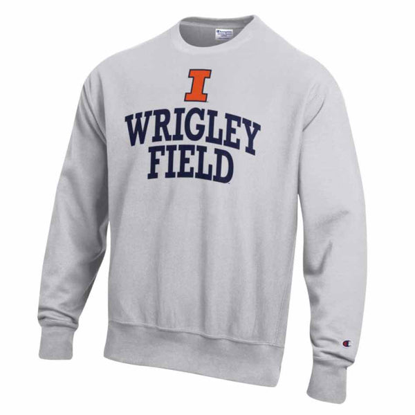 Wrigley Field University Of Illinois Champion Reverse Weave Crewneck Sweatshirt