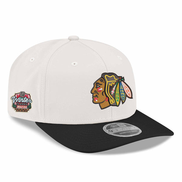 Chicago Blackhawks 2025 Winter Classic New Era 9SEVENTY Stretch Snap C Wrigleyville Sports