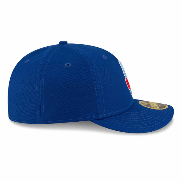 Chicago Cubs Blues Rock Bear Batting Practice Authentic New Era 59FIFTY Low Profile Fitted Cap