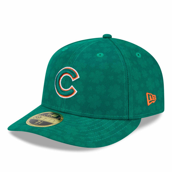 Chicago Cubs New Era 2025 St. Patricks Day Low Profile 59FIFTY Fitted Cap