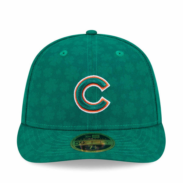 Chicago Cubs New Era 2025 St. Patricks Day Low Profile 59FIFTY Fitted Cap