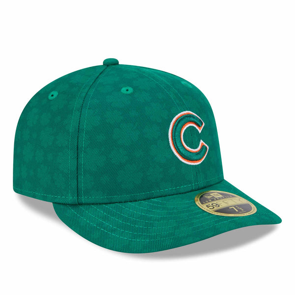 Chicago Cubs New Era 2025 St. Patricks Day Low Profile 59FIFTY Fitted Cap