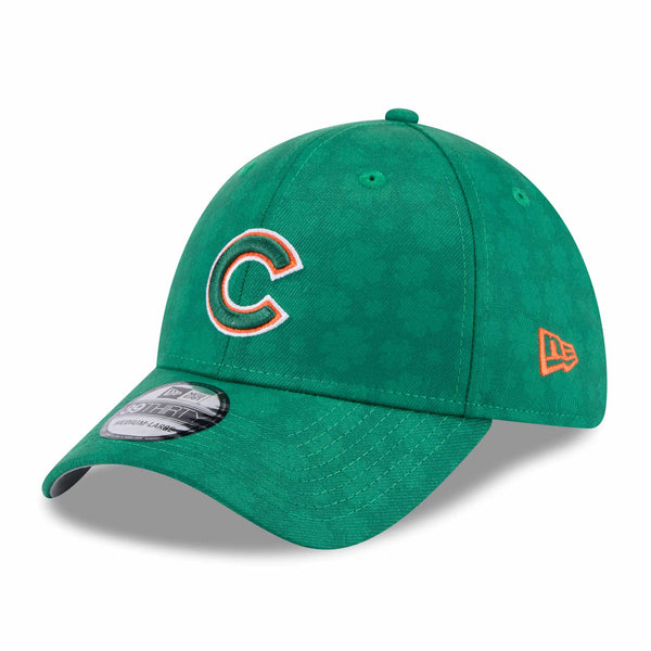 Chicago Cubs New Era 2025 St. Patricks Day 39THIRTY Stretch Fit Cap