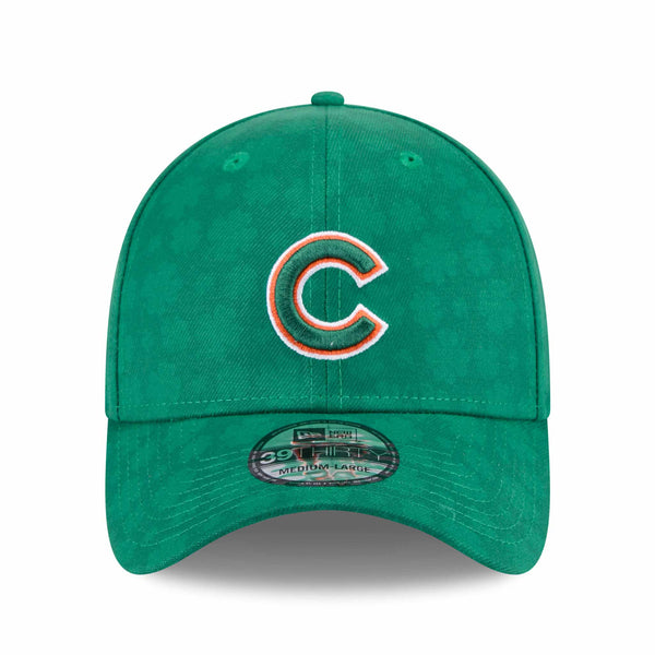 Chicago Cubs New Era 2025 St. Patricks Day 39THIRTY Stretch Fit Cap