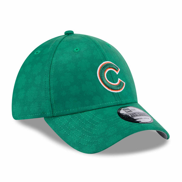 Chicago Cubs New Era 2025 St. Patricks Day 39THIRTY Stretch Fit Cap