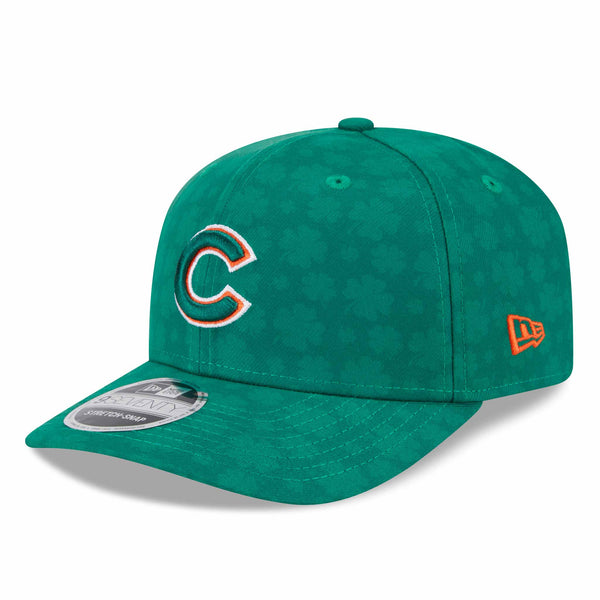 Chicago Cubs New Era 2025 St. Patricks Day 9SEVENTY Stretch Snap Adjustable Cap