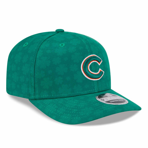 Chicago Cubs New Era 2025 St. Patricks Day 9SEVENTY Stretch Snap Adjustable Cap