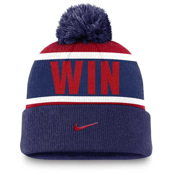 Chicago Cubs Nike Peak Standard Win Pom Beanie