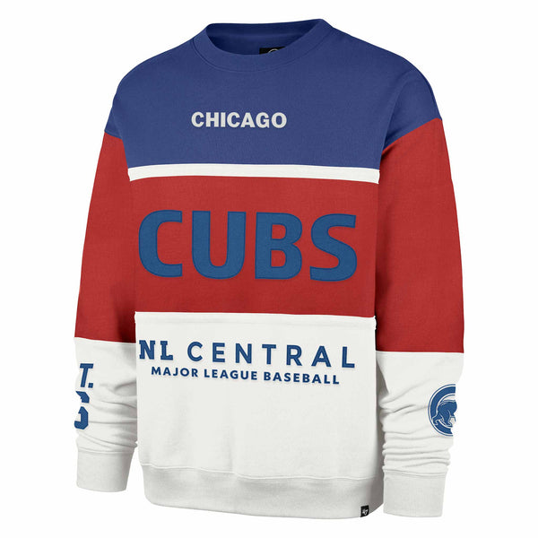 Chicago Cubs 47 Brand On Five Maximalist Crewneck Sweatshirt