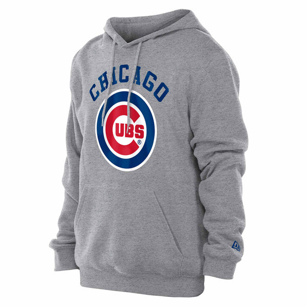 Chicago Cubs New Era Bullseye Two Hit Hooded Sweatshirt