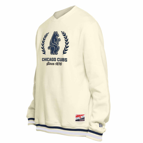 Chicago Cubs New Era 1914 Bear Since 1876 Crewneck Sweatshirt