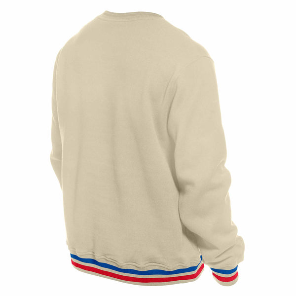 Chicago Cubs New Era Bullseye Since 1876 Crewneck Sweatshirt