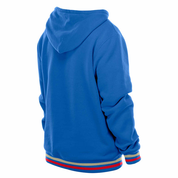 Chicago Cubs New Era Bullseye Crest 1876 Hooded Sweatshirt