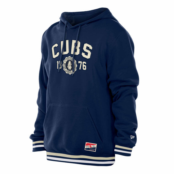 Chicago Cubs New Era 1914 Bear Crest 1876 Hooded Sweatshirt