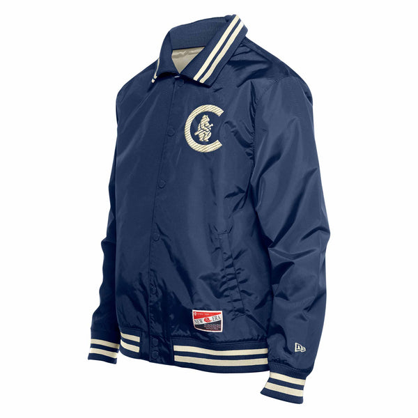 Chicago Cubs New Era 1914 Bear Gamer Jacket