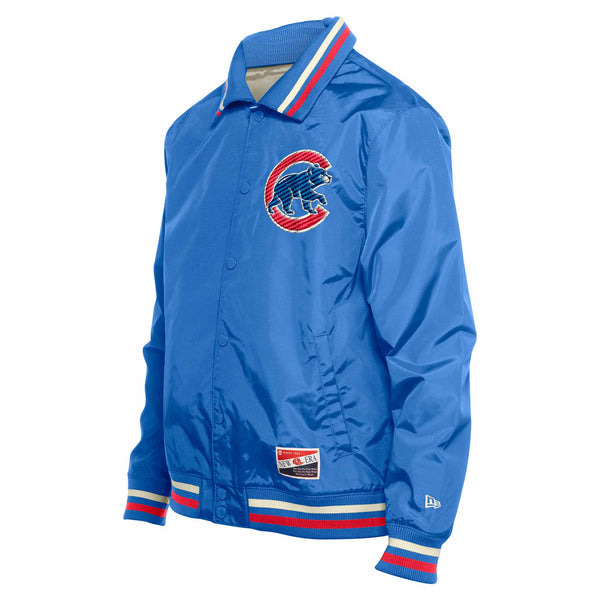 Chicago Cubs New Era Walking Bear Gamer Jacket